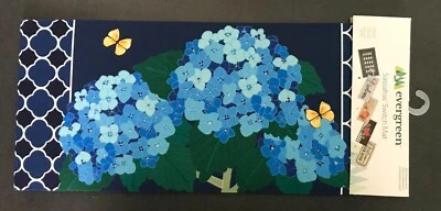 Evergreen Sassafras 431809 Hydrangea Blossoms Floral Switch Mat