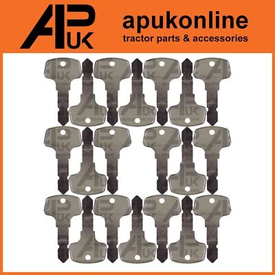 20x Ignition Keys for Kubota B Series Backhoe Loader Case New Holland Tractor