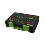 Avanti Yum Yum Kids/Children Bento Box w/ Divider Lunch Food Container Gaming