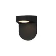 Maxim 86198 Ledge 6" Tall Outdoor Wall Sconce - Black