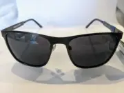 Foster Grant Gunmetal Gray w Black RP 1906 Polarized Sunglasses 100% UVA/UVB