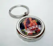 Wanker Light Beer Can Girl "Tracy" Beer / Soda Bottle Cap Opener Key Chain Fob