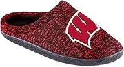 FOCO NCAA Mens Poly Knit Cup Sole Slipper