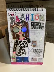 Fashion Sticker By Number Set Book 300+