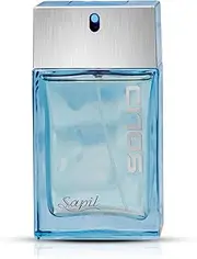 Sapil Solid - EDT Spray for Men - Powerful and Exotic Eau De Toilette - Long Lasting and Addictive Cologne - Opens with Citrus Notes - Perfect for Date Night or Evening Out - 3.4 oz