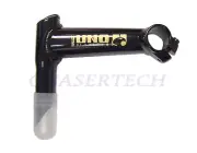 New Uno MTB Bicycle Bike Quill Stem 25.4 130mm 0° Bore 25.4mm Black