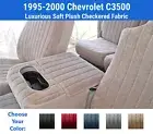 Plush Regal Seat Covers for 1995-2000 Chevrolet C3500