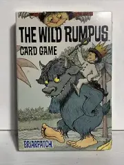 Where the Wild Things Are Wild Rumpus Card Game Vtg 1999 / 3 Games / NEW SEALED