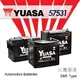 『加倍伏Voltplus』 YUASA 台灣湯淺〈57531 75AH〉PORSCHE FERRARI BENTLEY 適用-台北市汽車電瓶