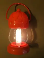 VINTAGE JACK O LANTERN LIGHT (BATTERIES INCLUDED) 8" X 3"
