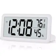 Digital Alarm Clock,Desk Clock,Battery Operated LCD Electronic Clock7197