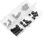 [OATIPHO] Professional Tie Tack Pin Backs Replaceable Lapel Pin Backs for Badges