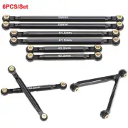 For Axial SCX24 1/24 AXI90081 RC Car Shell Linkage Link Pull Rod Kits Upgrade DS