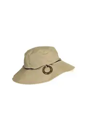 Sunhat With Ring Trim--DEN-HSL1012
