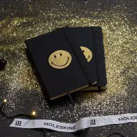 在飛比找蝦皮購物優惠-moleskine限量筆記本子Smiley笑臉50周年聯名紀