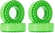 INJORA Silicone Rubber Inserts Foam for 106-108mm 4.19” OD 1.9" Tires(Green)