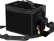 Fire Retardant Battery Bag, Safe Fire Proof Bag for Charging, Fireproof Battery, Safely Protecting Battery, Storage, Transportation, Black, Se référer au descriptif, Refer to description