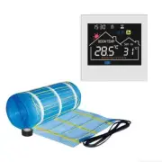 KIT Heated Bathroom Matting Under Floor Heating Tile Floors White 1.0m²