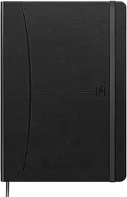 Notebook A5 Oxford Signature lined 160 pages black