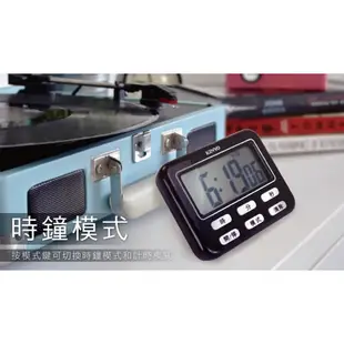 KINYO 電子式計時器數字鐘 TC-10 電池式計時器【金興發】