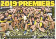 Richmond tigers AFL football premiers team poster,Geelong cats,Sydney swans,Pies