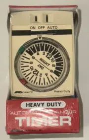 Heavy Duty Automatic 24 Hour Timer Vintage KMART Model 19-50 SEALED PACKAGE NEW