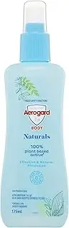 Aerogard Naturals Plant Based Insect Repellent Spray, 175mL