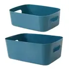 Desktop Storage Basket Storage Box Stacking Organizing Container Storage Bin for