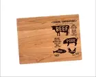 Cooking Meat Temperatures Cutting Board | Beef Fish Pork Poultry Charcuterie