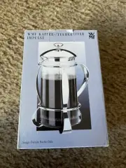WMF Coffeepress Coffee Preparer 3 Cups French Press NIB Cromargan