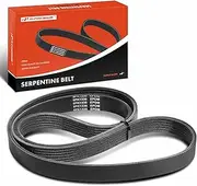 A-Premium Engine Serpentine Drive Belt Compatible with Jeep & Ford & Chrysler & Chevrolet & Dodge & GMC & Nissan Cars - Altima, Wrangler, Taurus, Sebring, Intrepid, Concorde, P3500, R3500 & More