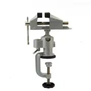 360 Rotating Bench Clamp Vises Grinder Holder Drill Stand Aluminum Alloy F Table