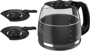 BLACK+DECKER TC1200B 12-Cup Replacement Carafe Glass Black