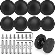 [Vivikivi] 8 Pieces Luggage Wheels Replacement Luggage Wheel Replacement Kit Wear-Resistant Luggage Wheels Replacement Wheels for Most Suitcases Quiet and Durable Replacement Wheels for Suitcase Replacement