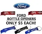 FORD Metal Bottle Openers with Key Ring_ Personalise Add Your Car Rego on back