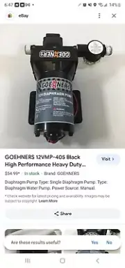 GOENETS 12v diaphragm pump