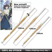 100/120cm Kendo Shinai Bamboo Katana Practice Training Sword Sparing Japanese AU