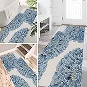 Custom Size Runner Rug Rubber Backed Non-Slip Carpets Runners for Hallway Stair 1m 1.5m 2m 2.5m 3m 3.5m 4m 4.5m 5m 5.5m 6m Floor Mat(2ft×13.1ft/60×400cm)