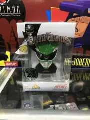 MIGHTY MORPHIN POWER RANGERS LEGACY GREEN RANGER TOMMY MINI HELMET DISPLAY READ