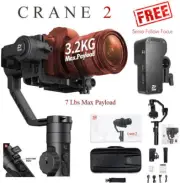 ZHIYUN Crane 2 3Axis Handheld Stabilizer Gimbal Free Servo Follow Focus