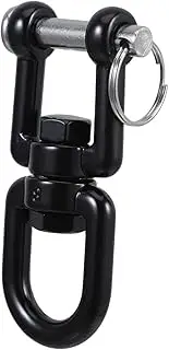 BAZEITFLOW Double Eye Swivel Hook Rotating Connector for Smooth Movement Hammock Chairs Swings Aerial Yoga and More Durable Versatile Hanging