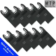 10 Blade Oscillating Multi Tool For Fein Multimaster Ryobi Dremel Dewalt Makita