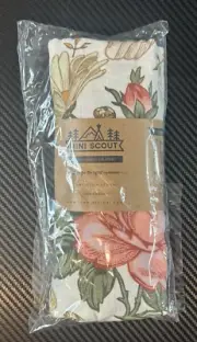Mini Scout 100% Cotton 47" x 47" Garden Floral Swaddle Blanket