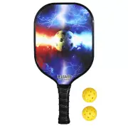 Ultralight Pickleball Paddle and Ball Set Carbon Fiber Surface Pickle Ball Y2J3