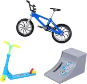 Toddmomy 1 Set Mini Finger Bike Scooter for Adults Educational Desk Game Great for and Imagination Development for Display and Coordination Training