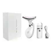 EMS Neck Face Lifting Massager - LED Photon Therapy, Wrinkle Remover ES-1081