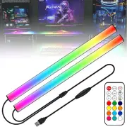 WILLED Under Monitor Light Bar, RGBIC Dreamcolor Ambient Gaming Lights, Ambia...