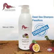 Dead Sea Shampoo 16.9 Oz Minerals Passiflora Hair Keratin Strengthening Castor