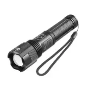Super Bright LED Flashlight Tactical Rechargeable LED Work Lights 1000 lumens