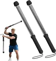 Battle Ropes for Home Gym - Workout Battle Ropes for Exercise - 2X Training Rod Replacement Spring Strength Lightweight Muscle Building Tool for Gym Beginners Workouts Home Outdoor
